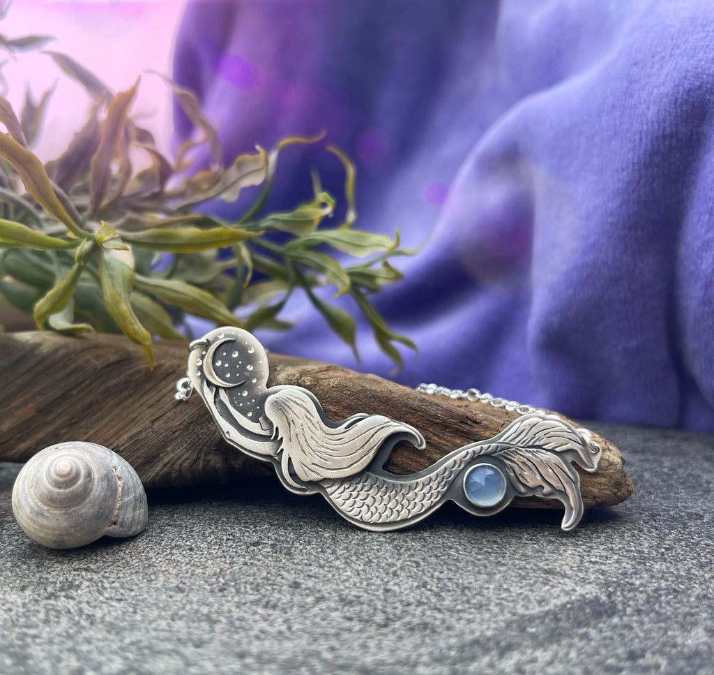 Angel of the Sea Necklace - Mermaid Necklace