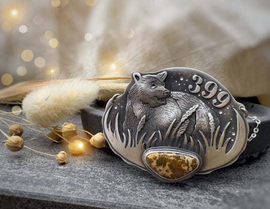 The Grizzly 399 Bear Necklace