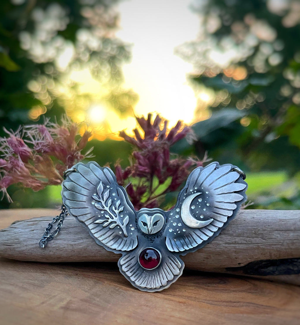 The Summer Owl Necklace