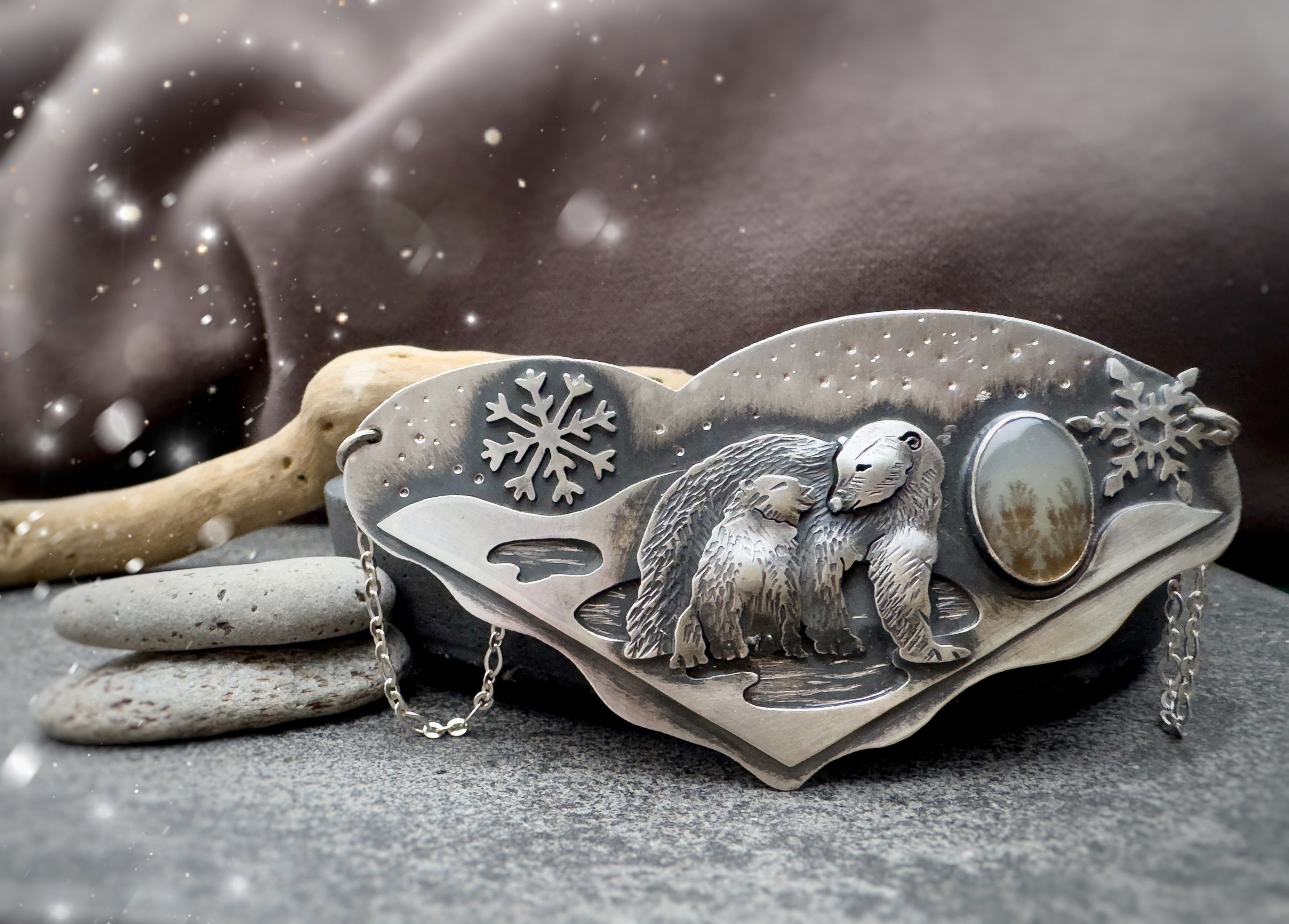 The Caring Polar Bear Necklace