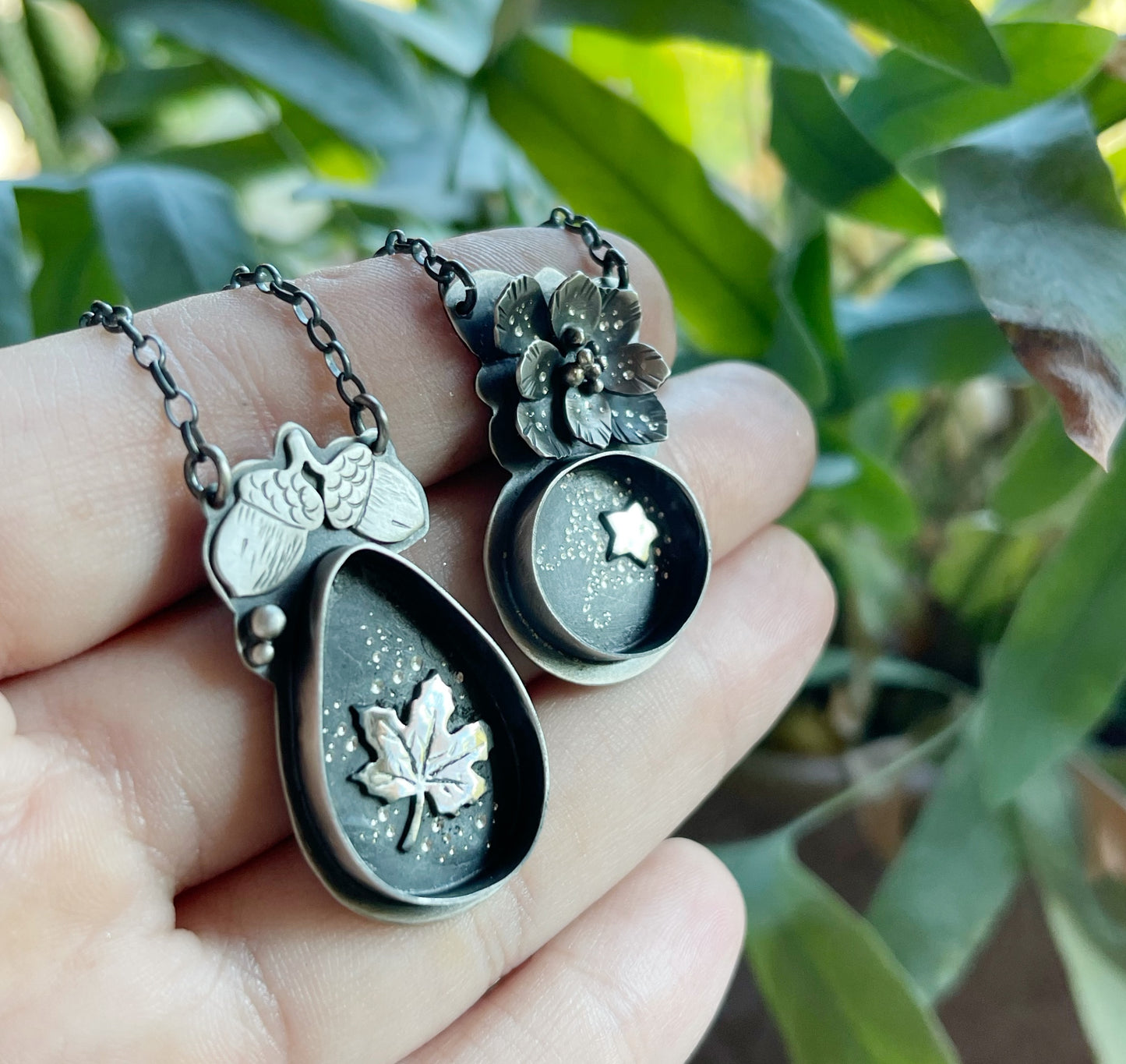 The Acorn Necklace- Baltic Amber