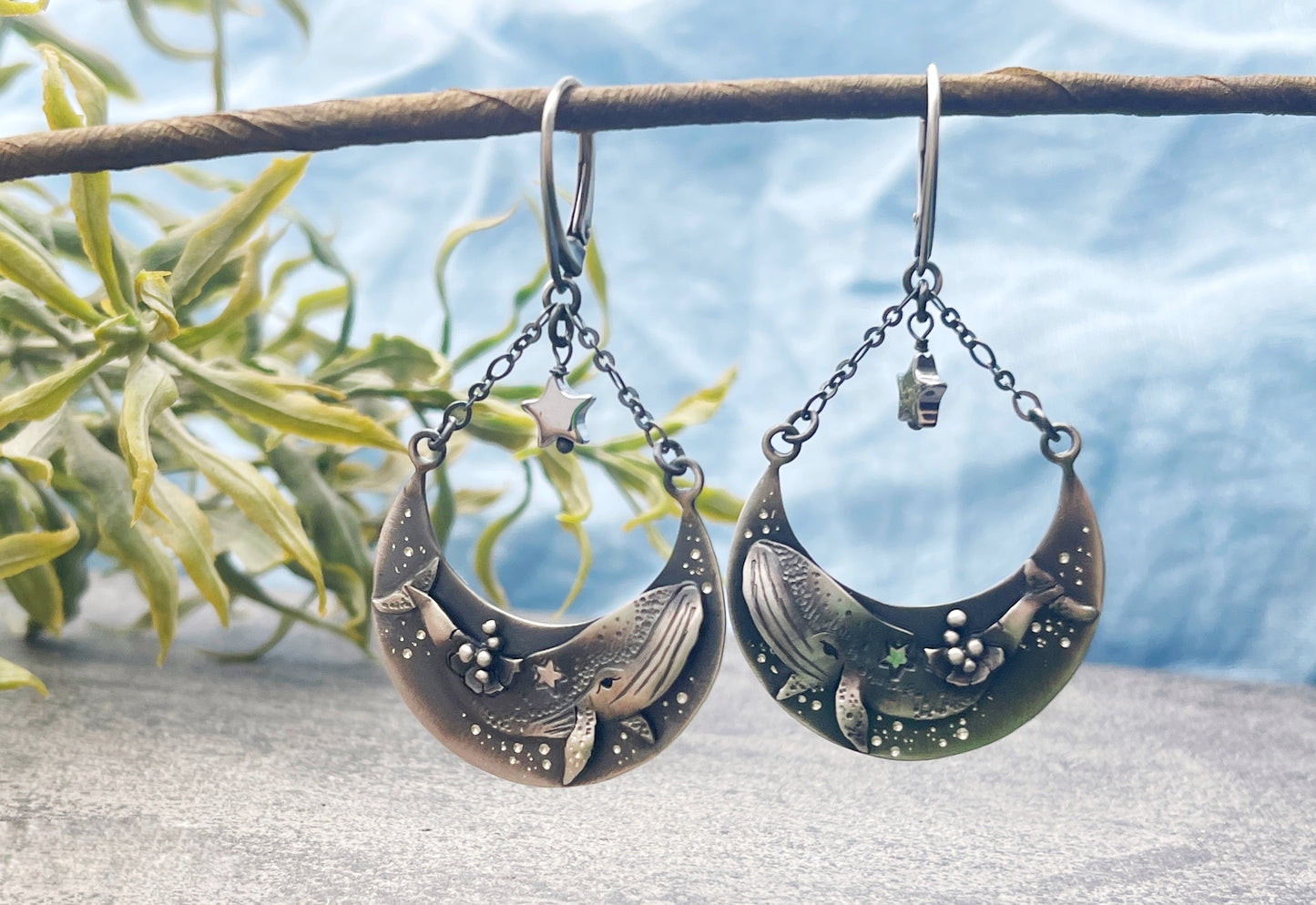 The Humpback Swing Earrings