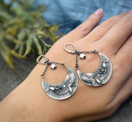 The Humpback Swing Earrings