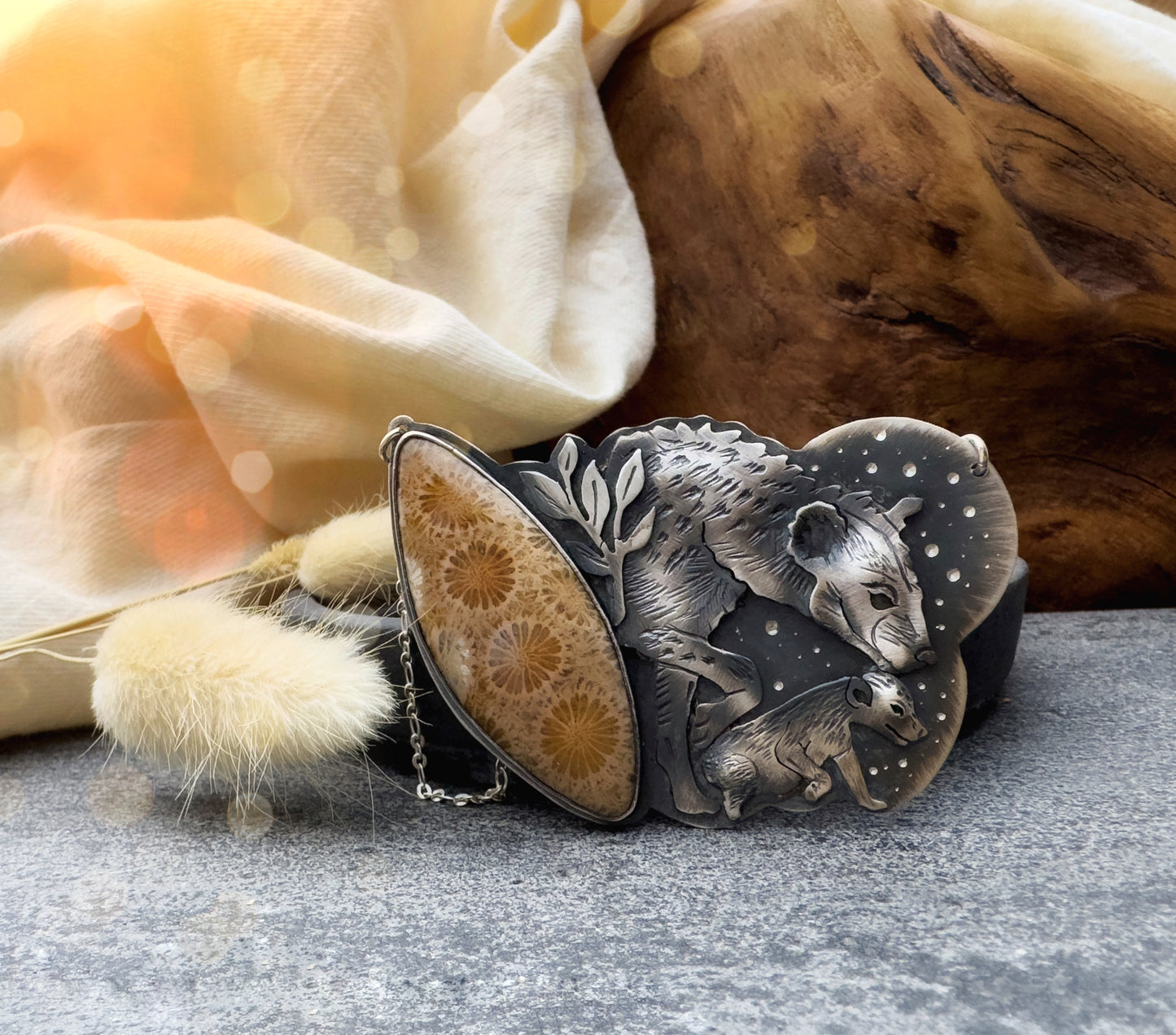 The Hyena Mother Necklace