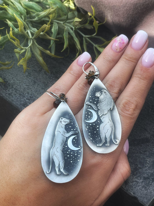 The Lioness & Lion Earrings