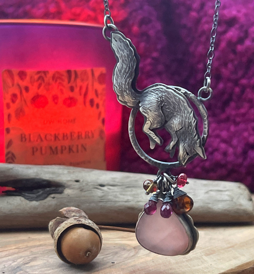 The Jumping Fox Necklace
