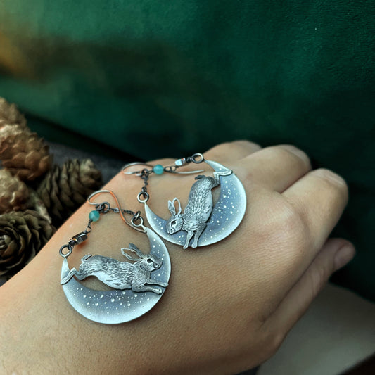 The Rabbit Arc Earrings