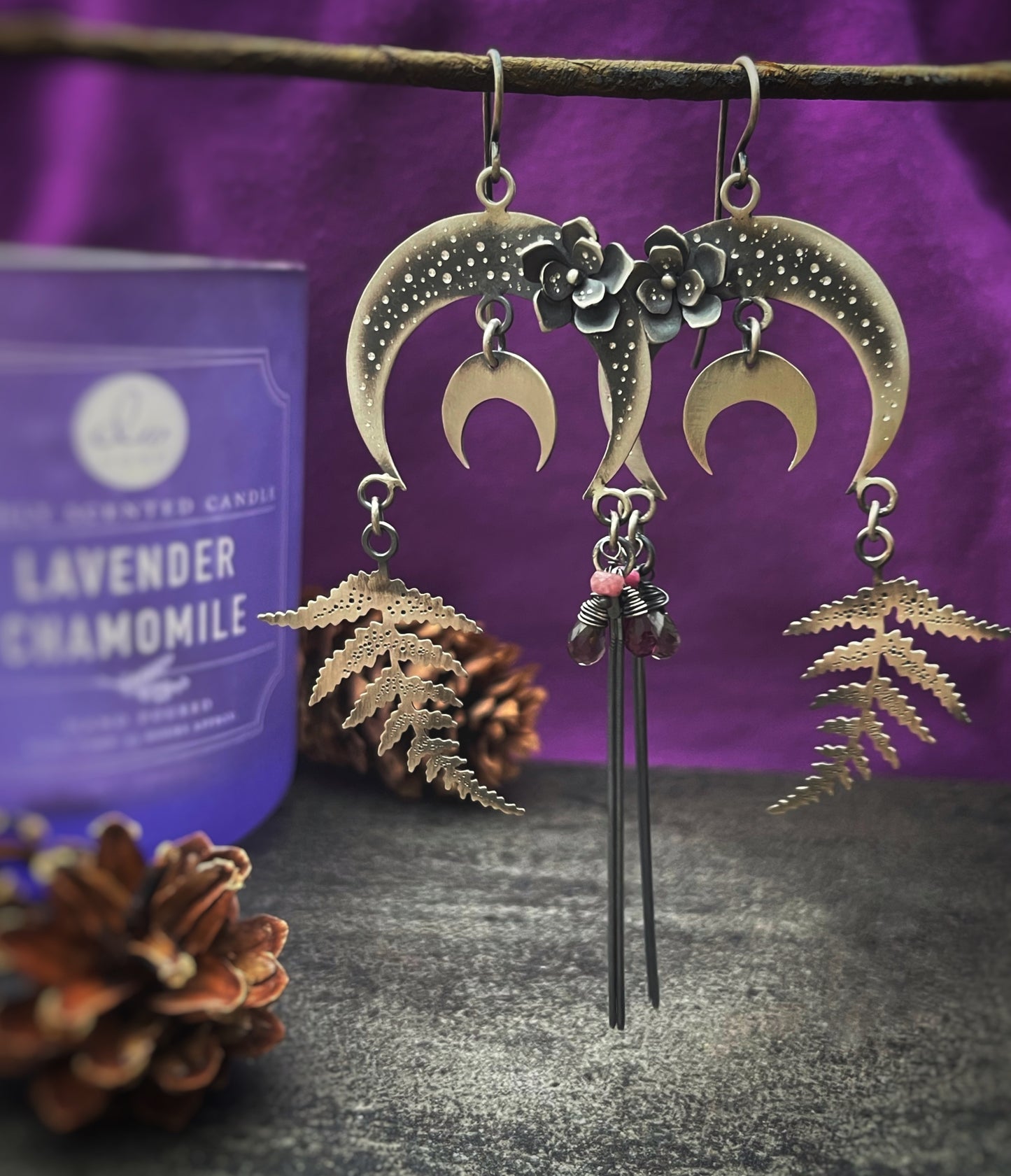 The Fern Chandelier Earrings
