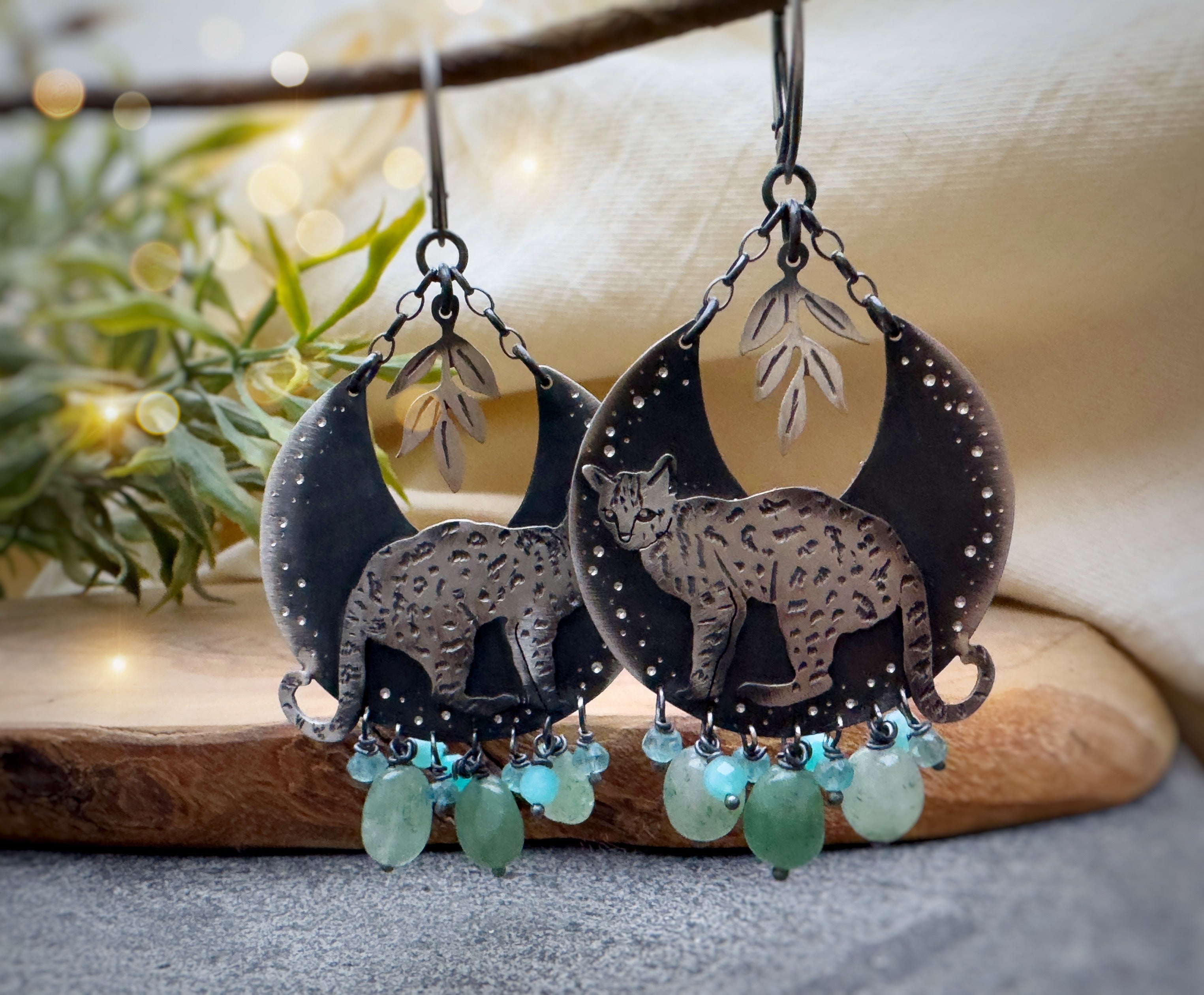 The Taiwan Leopard Cat Earrings