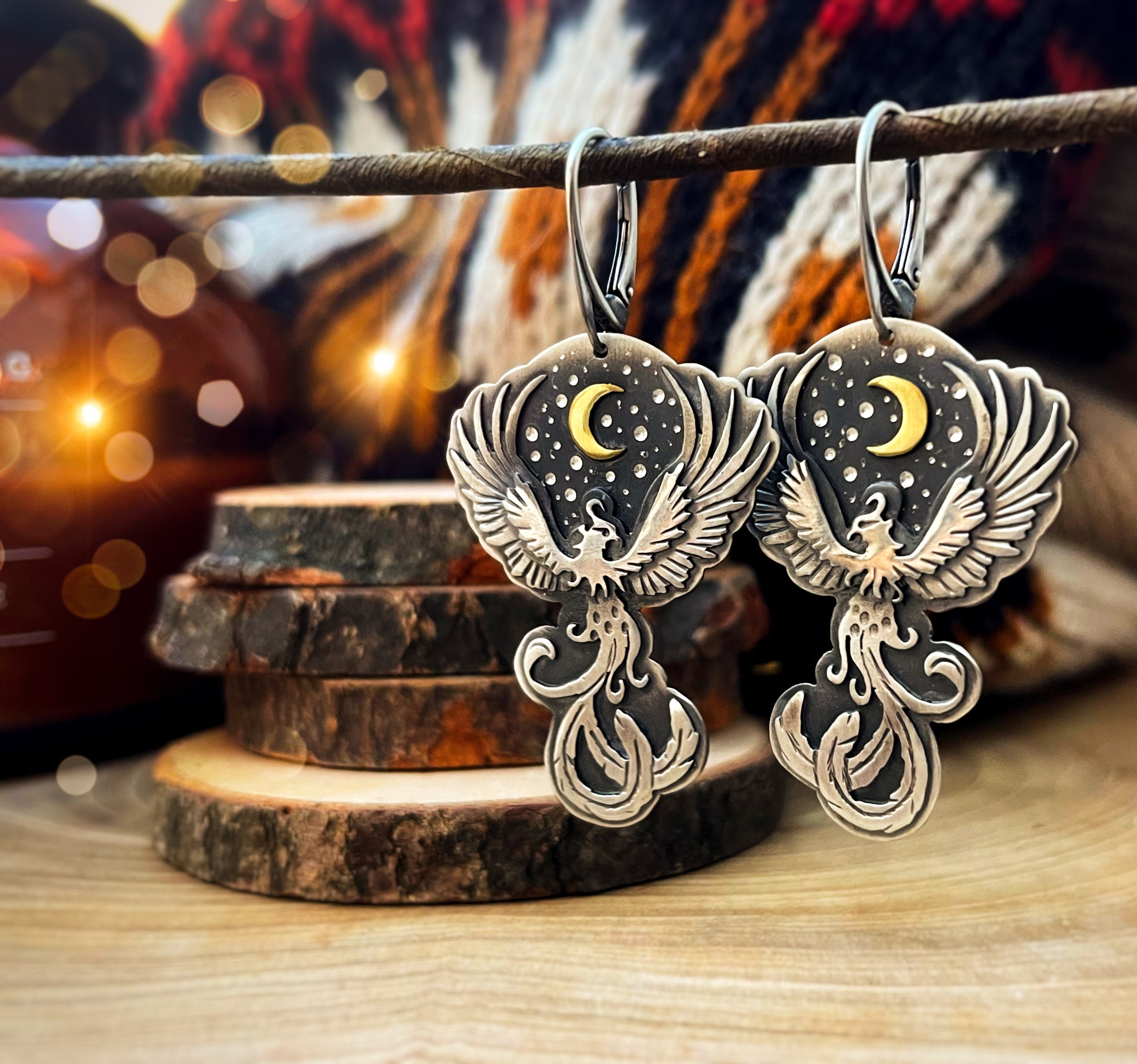 The Phoenix Earrings