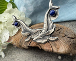 The Whale and Lapis Lazuli Stud Earrings