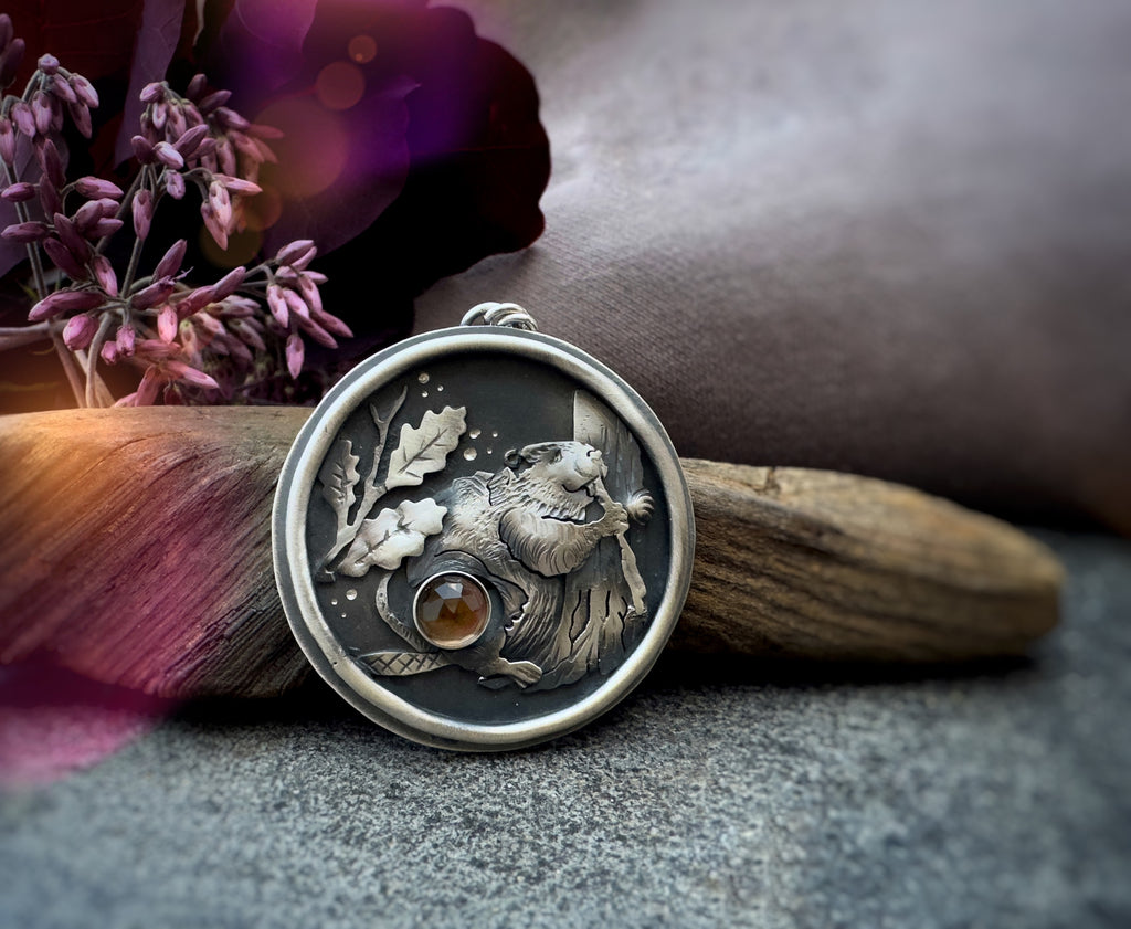 The Autumn Beaver Necklace