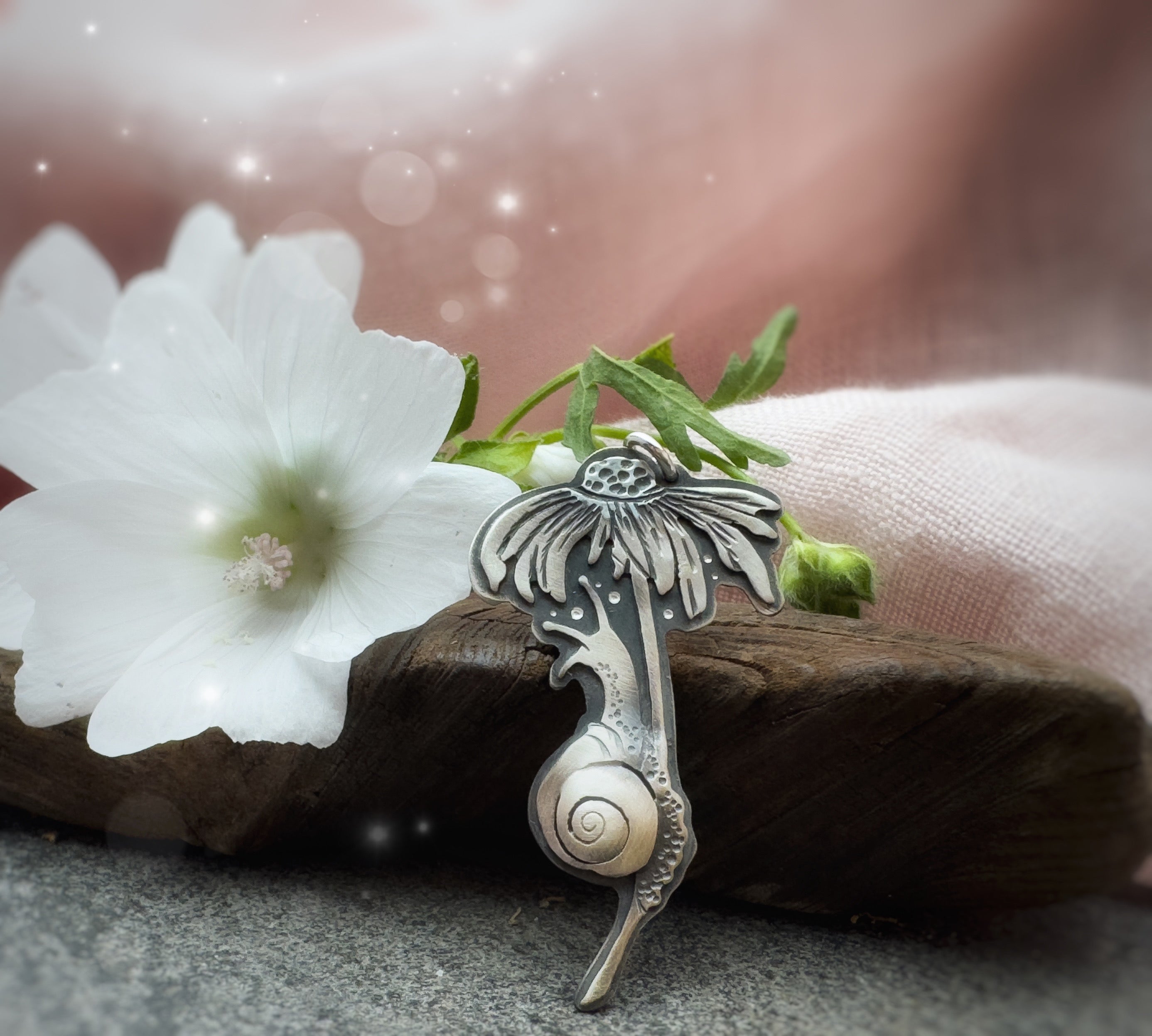 The Meadow Snail Necklace