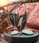 The Cheetah & Lemon Smokey Quartz Earrings