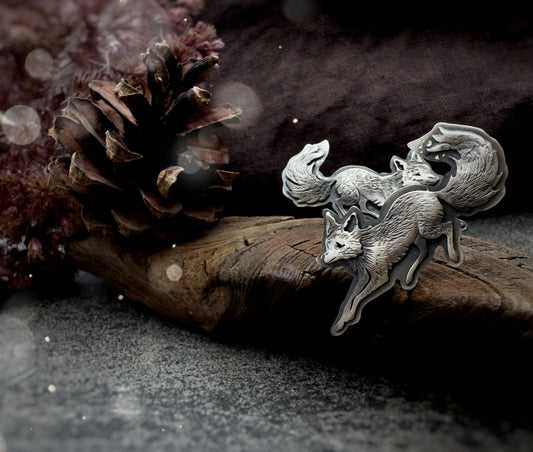 The Fox Stud Earrings