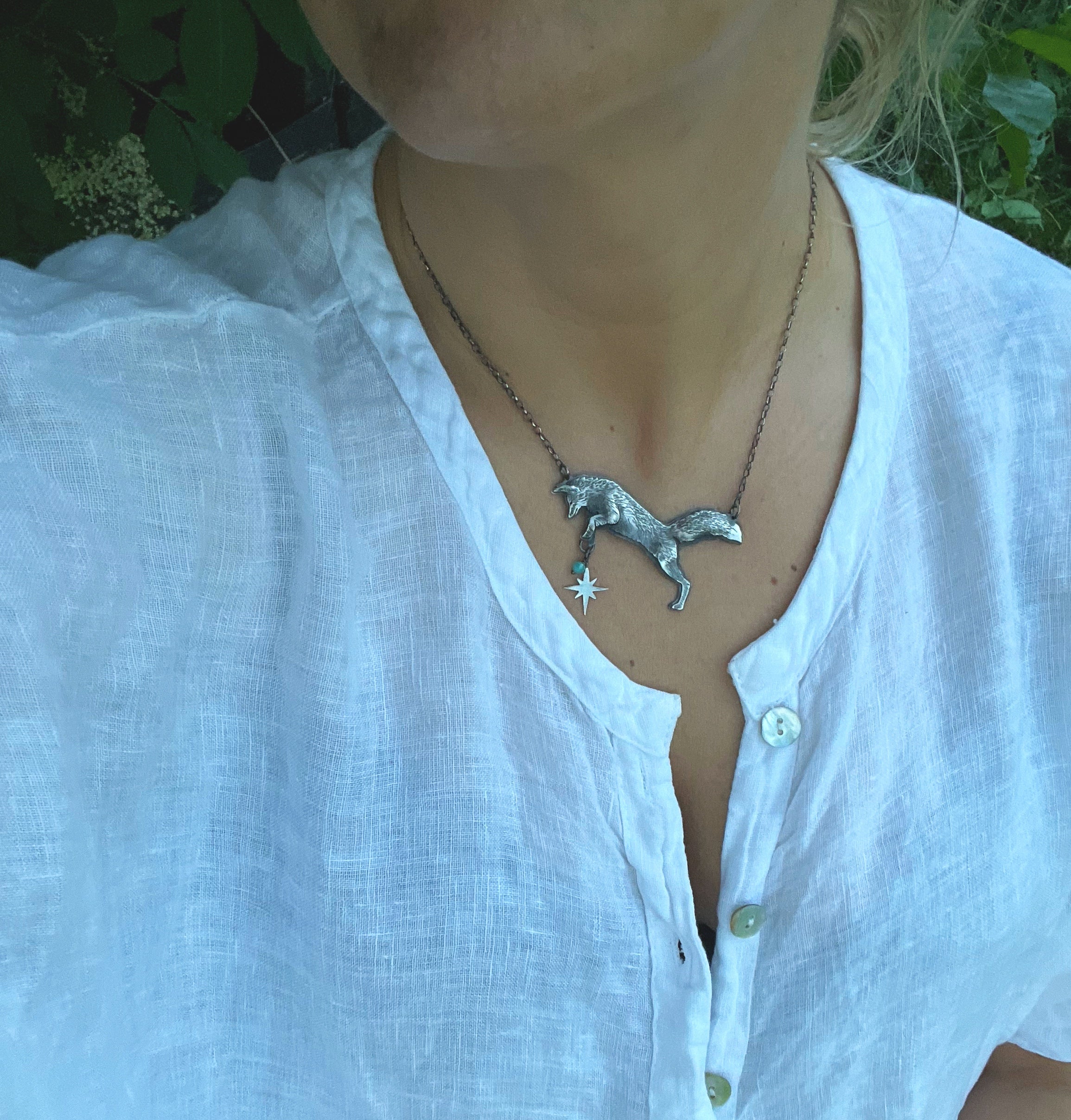 The Jumping Fox Necklace