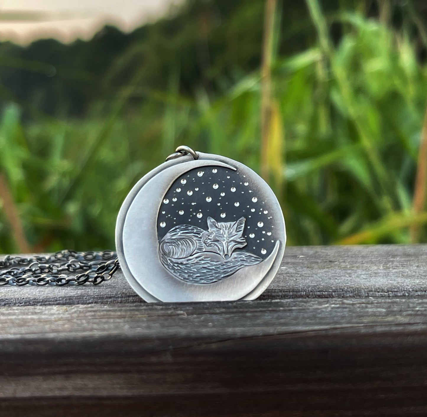 The Sleeping Fox Necklace