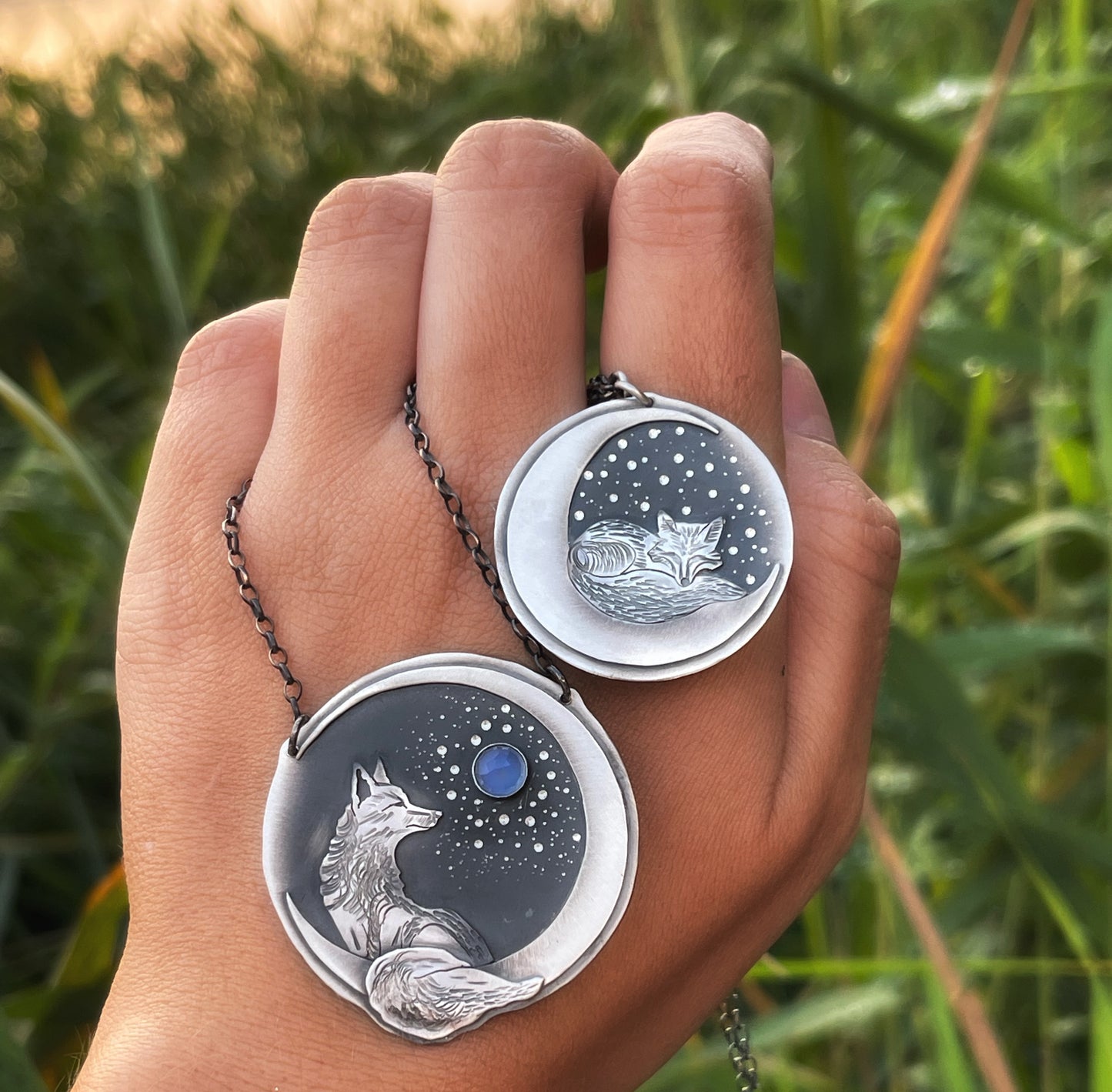 The Sleeping Fox Necklace