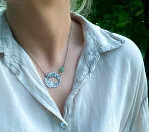 Lily Of The Valley Wreath Necklace