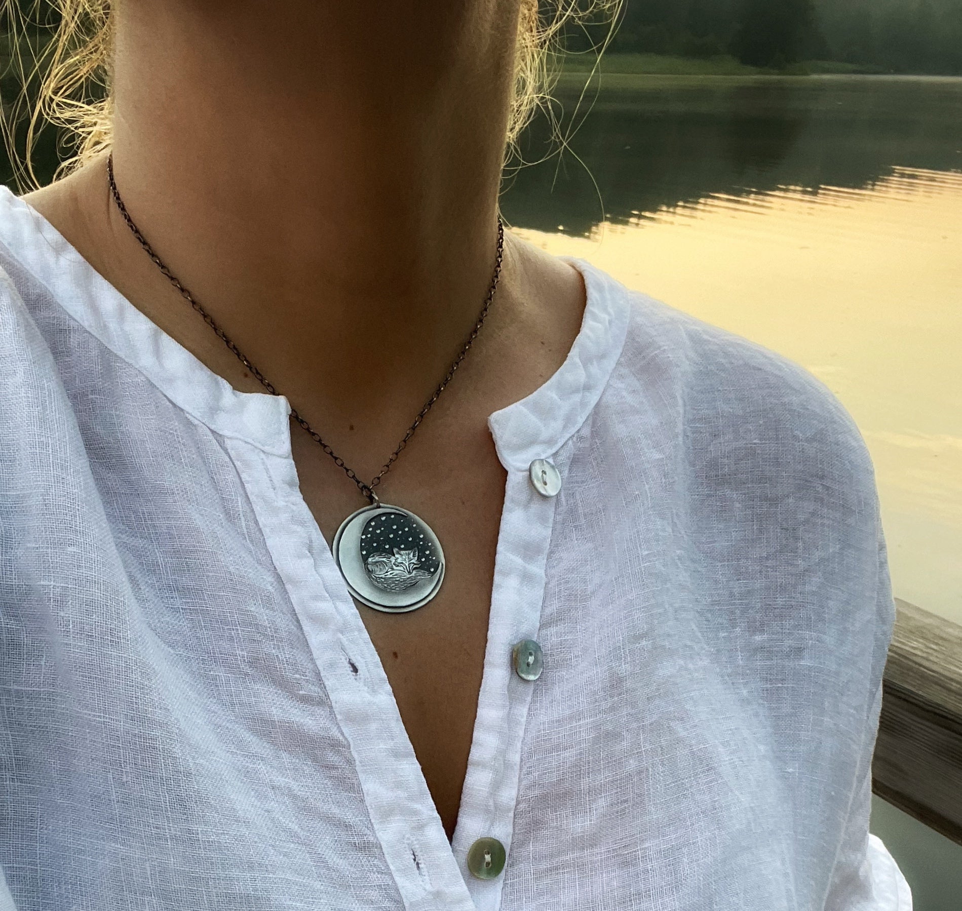 The Sleeping Fox Necklace