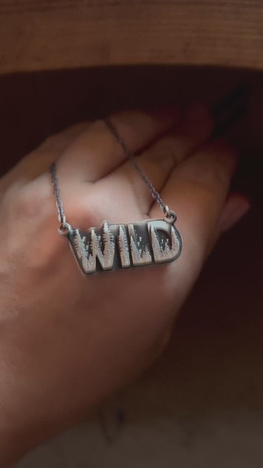 Reserved for Chriss- Man Wild- Untamed Whisper- Necklace