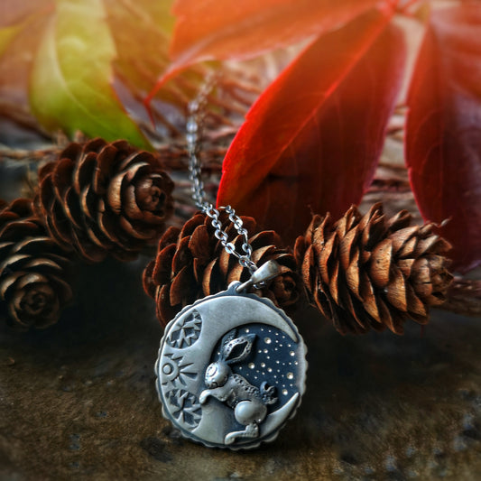 The Sleeping Bunny Necklace