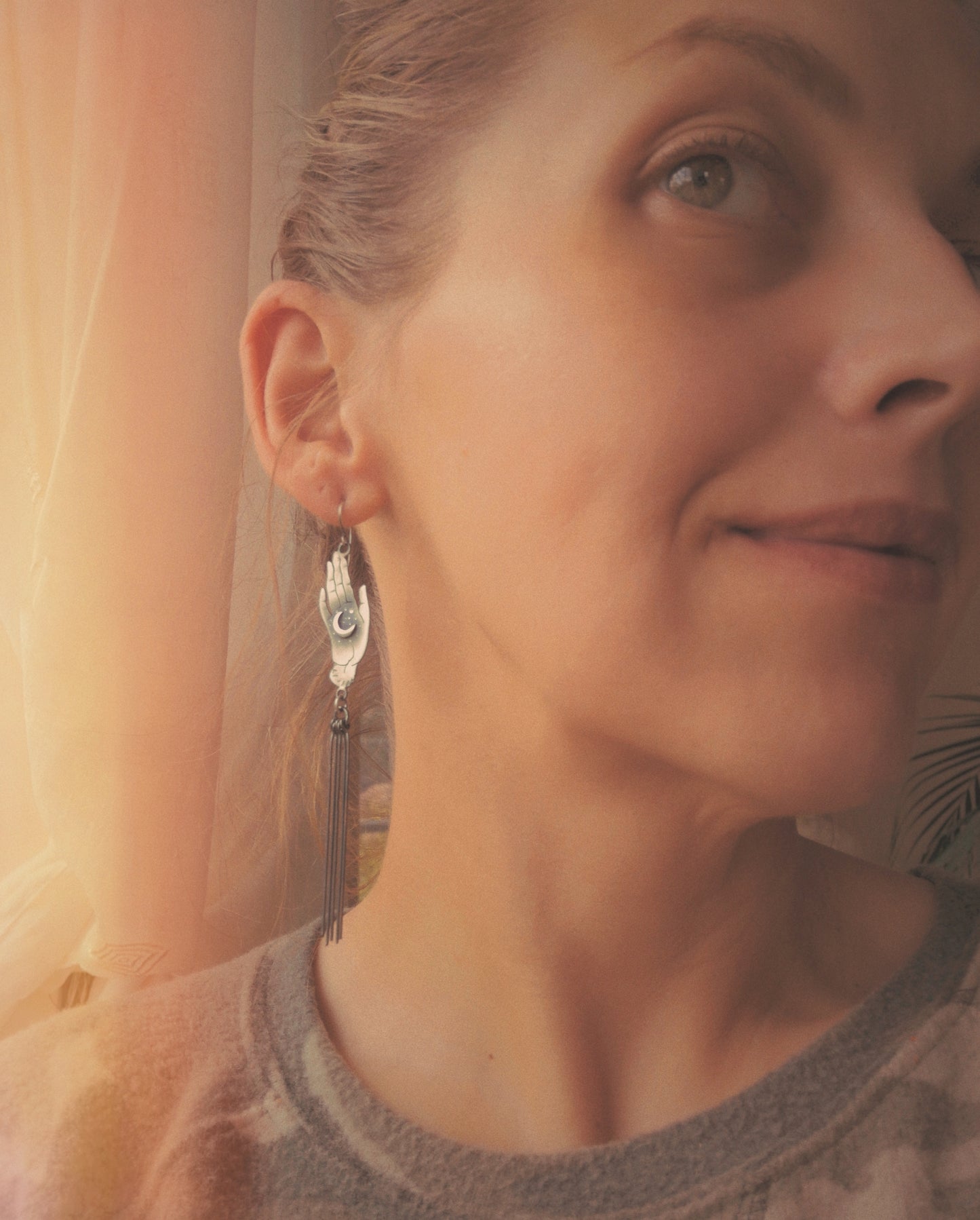 The Moon Goddess Earrings