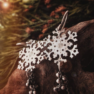 MADE TO ORDER - Dancing Snowflake Earrings