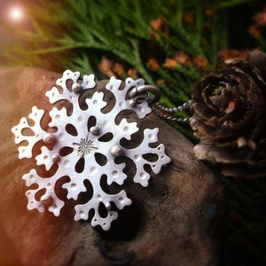MADE TO ORDER - Dancing Snowflake Necklace