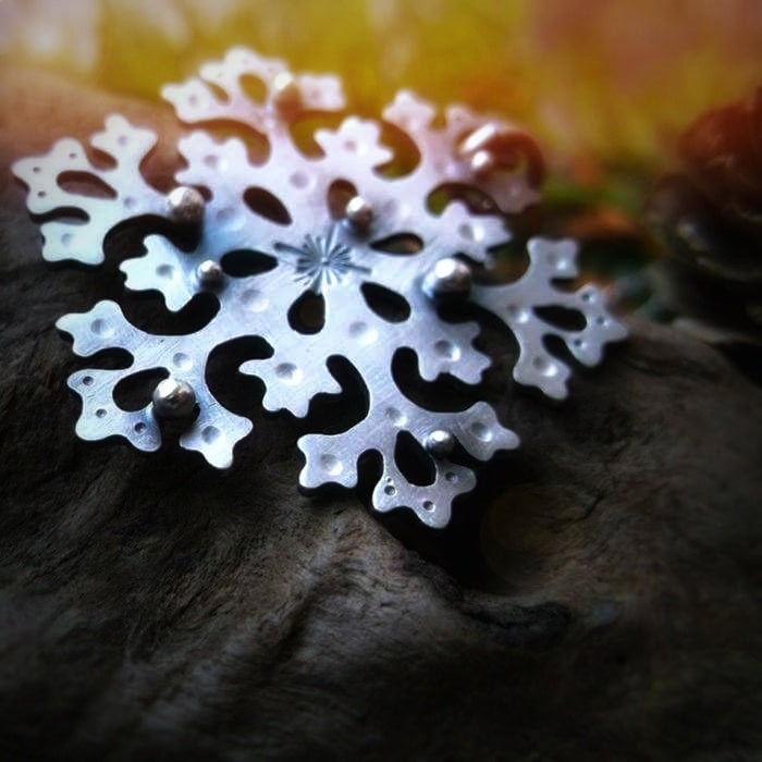 MADE TO ORDER - Dancing Snowflake Necklace