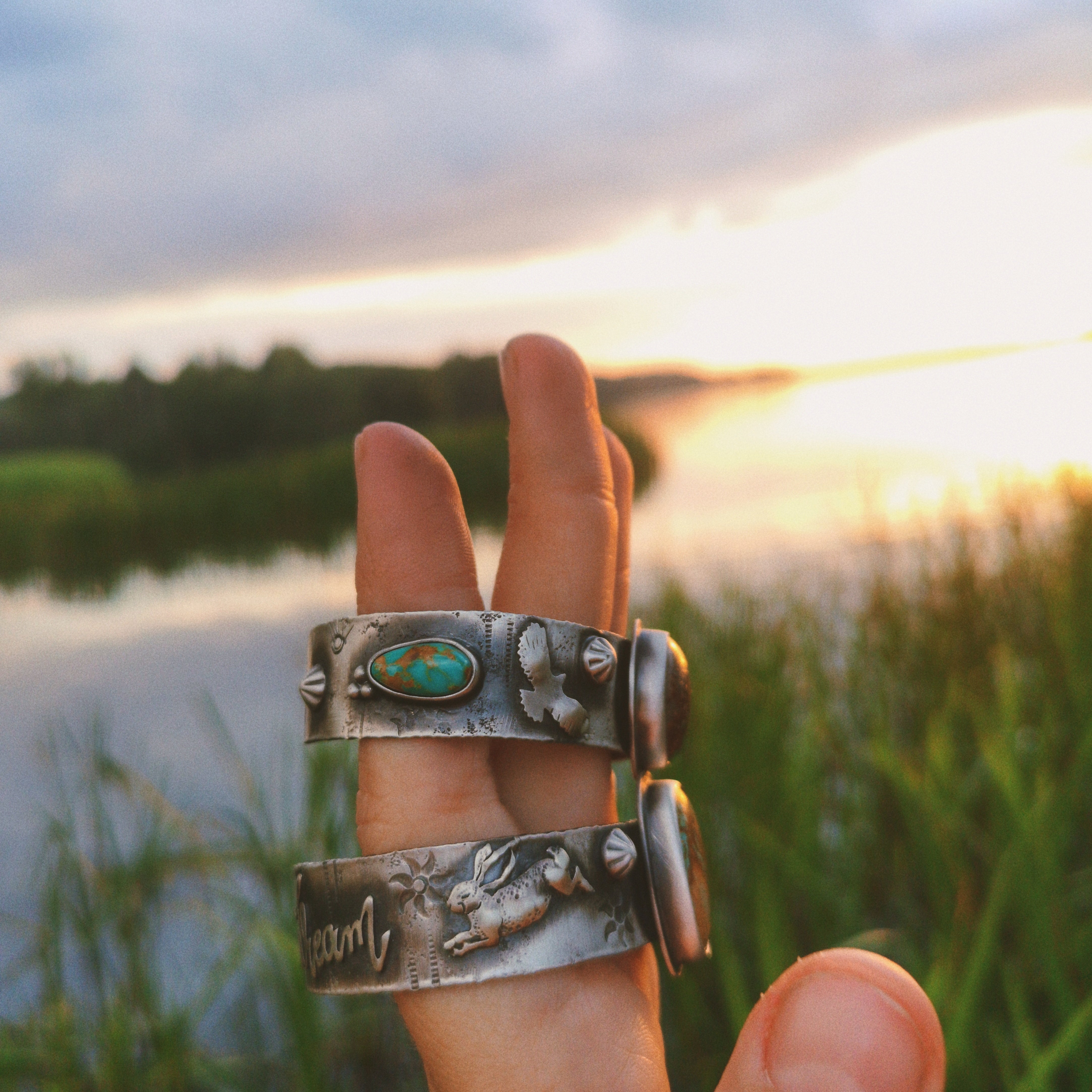 Dream & Love Cuff