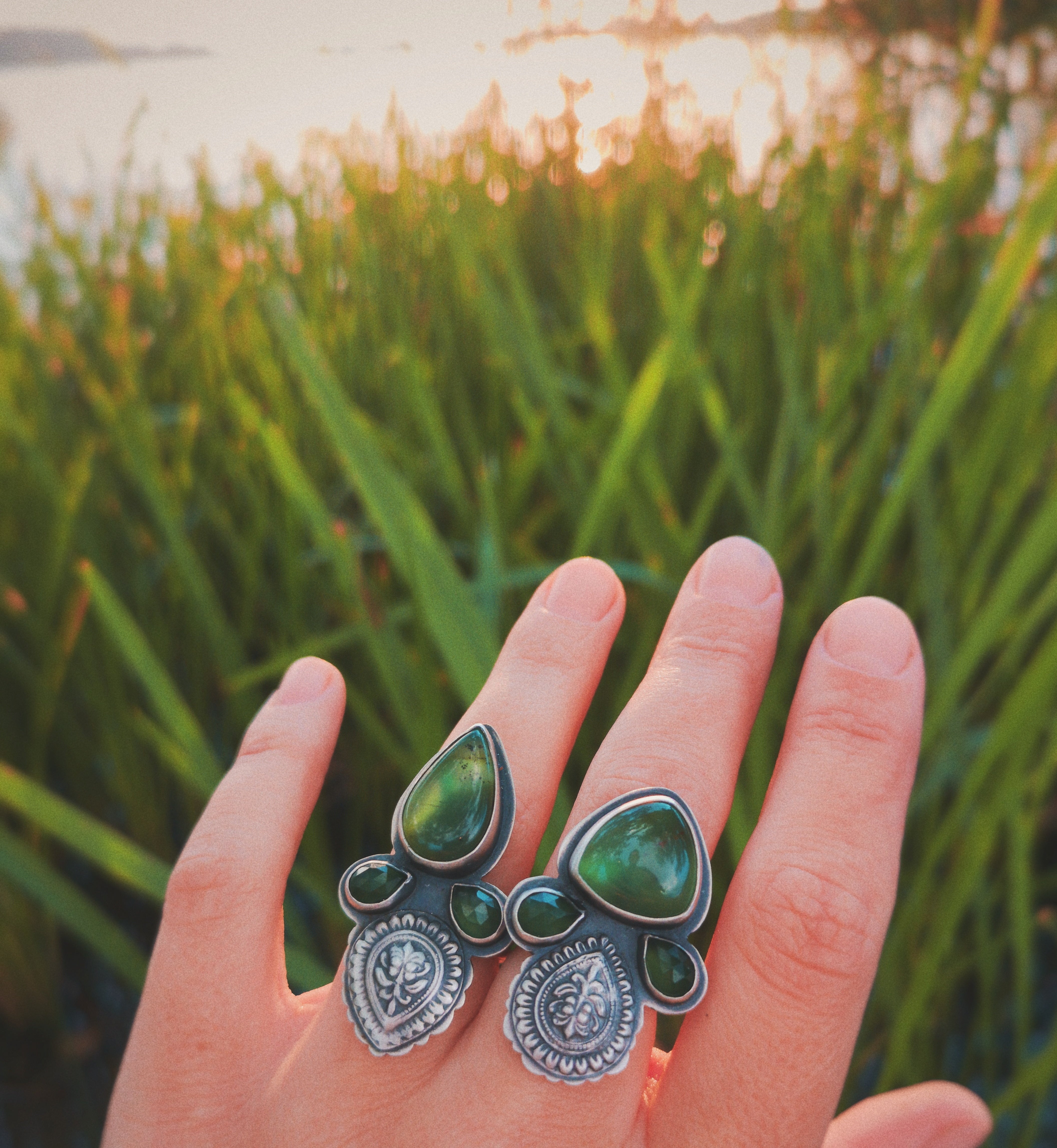 The End of Summer Ring Size 7.5 US
