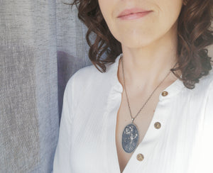 The Healer Necklace - Hummingbird Necklace