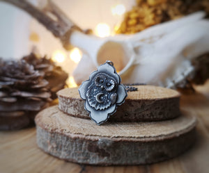 The Guardian of the Moon Necklace - Little Owl Necklace