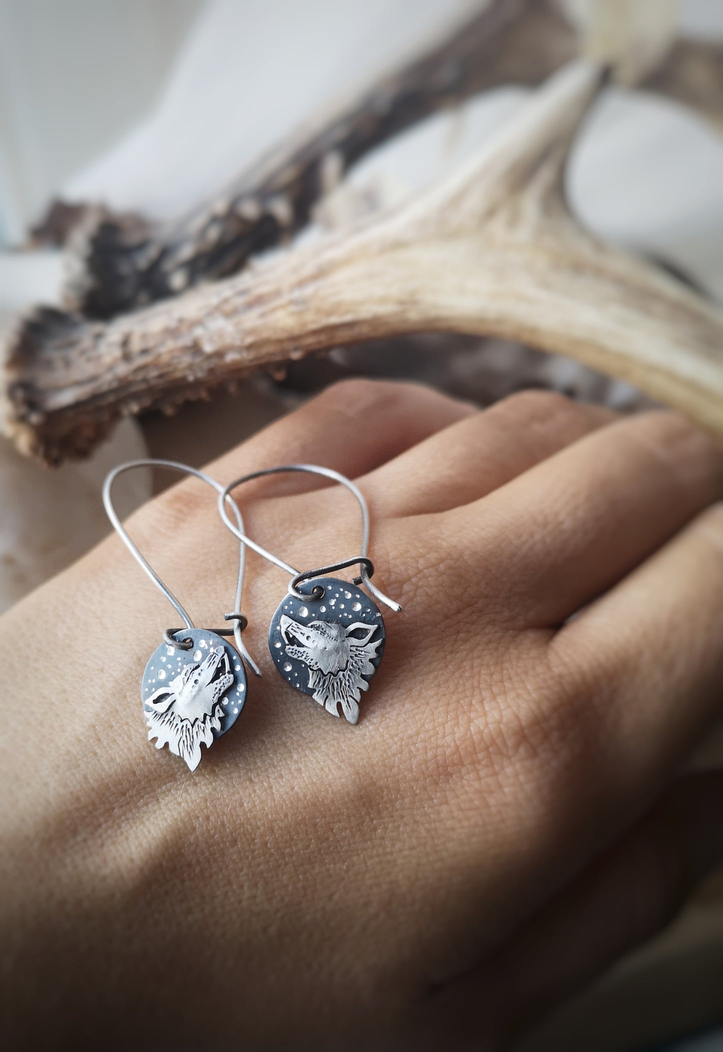 The Wolf Earrings
