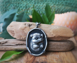 Pocket of Your Heart - Koala Bear Shadowbox Necklace