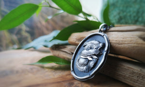 Pocket of Your Heart - Koala Bear Shadowbox Necklace