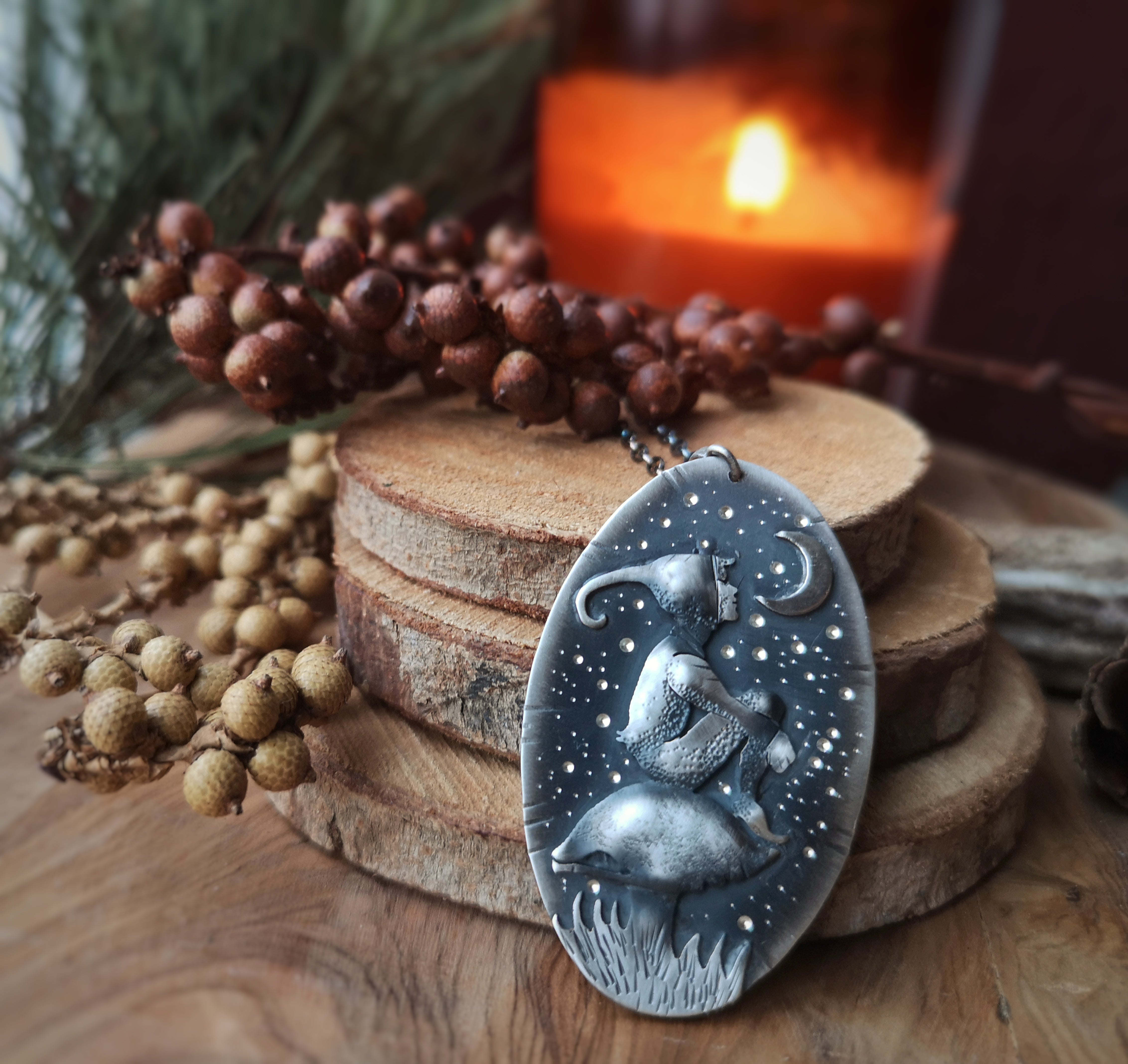 Moon Gazer Fairy Necklace