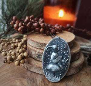 Moon Gazer Fairy Necklace