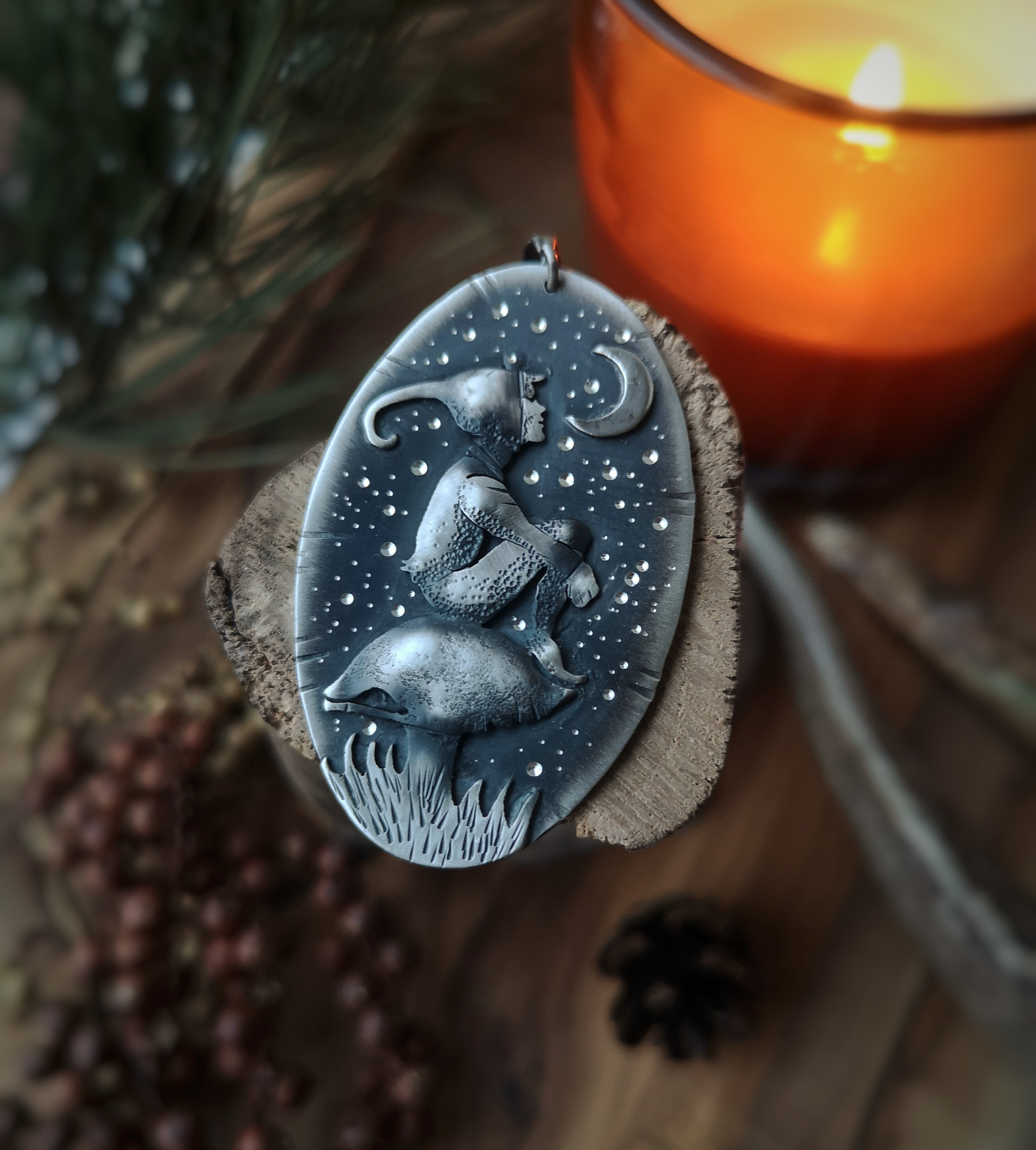 Moon Gazer Fairy Necklace