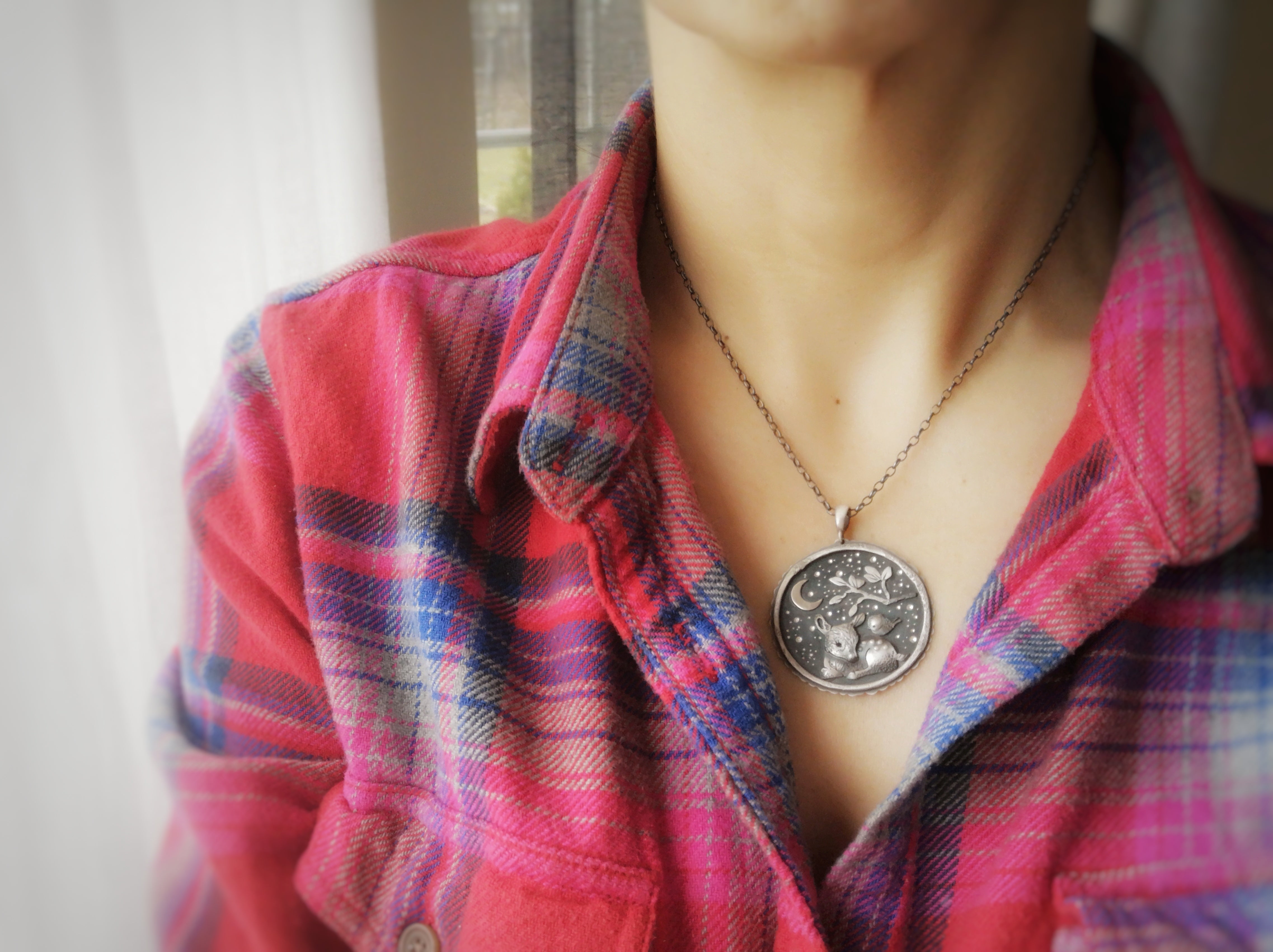 The Fawn Shadowbox Necklace