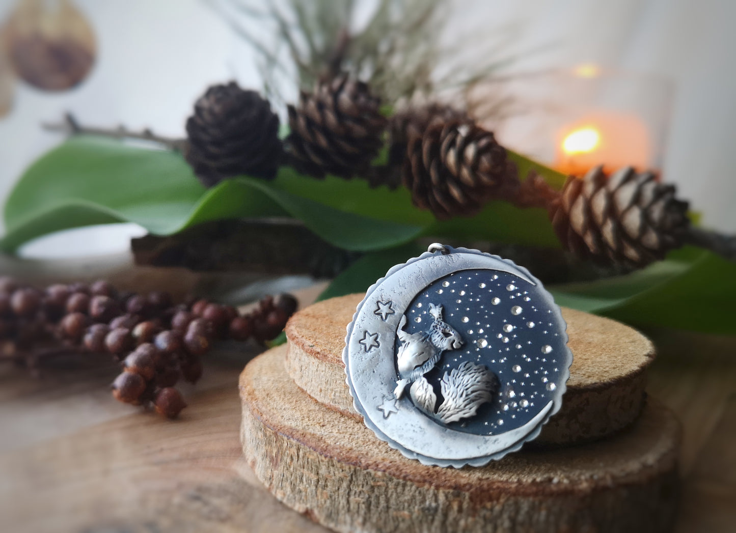 The Curious Squirrel Necklace