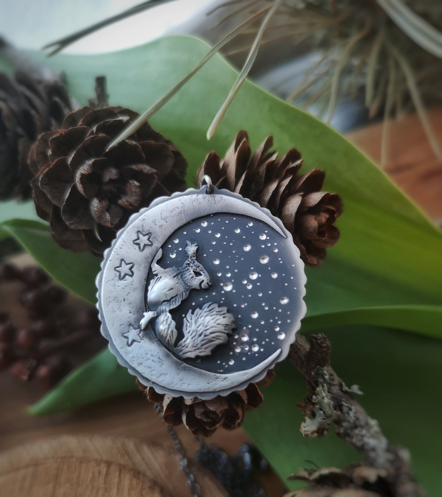 The Curious Squirrel Necklace
