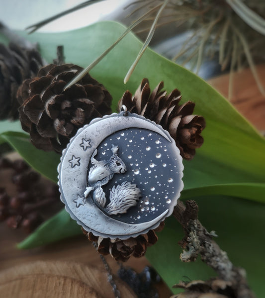 The Curious Squirrel Necklace