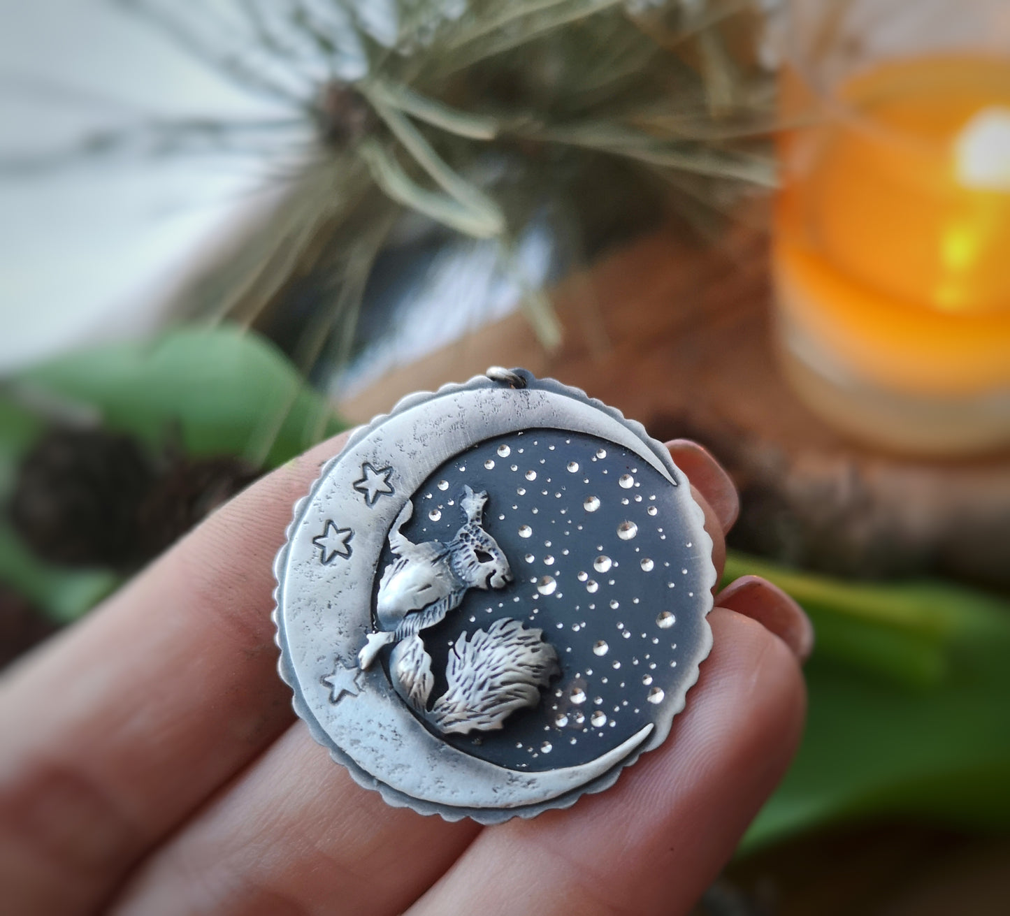 The Curious Squirrel Necklace