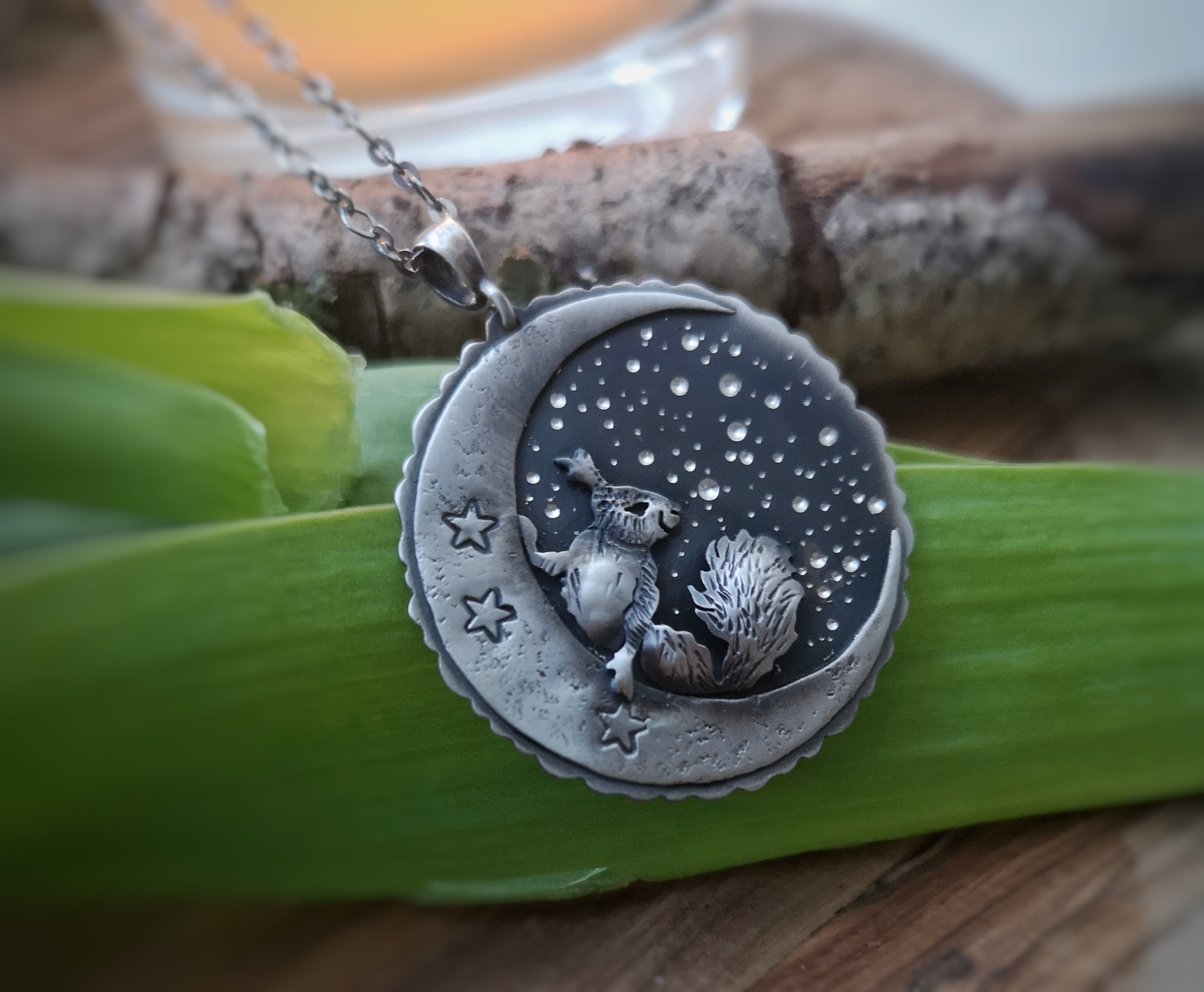 The Curious Squirrel Necklace