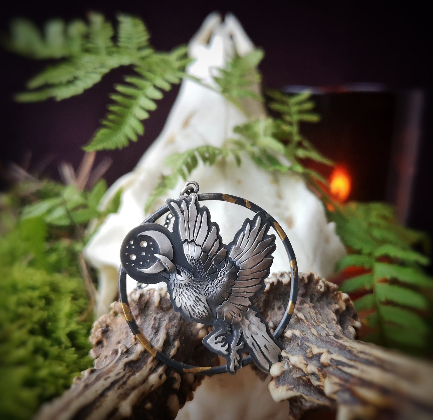 Raven's Awakening Necklace