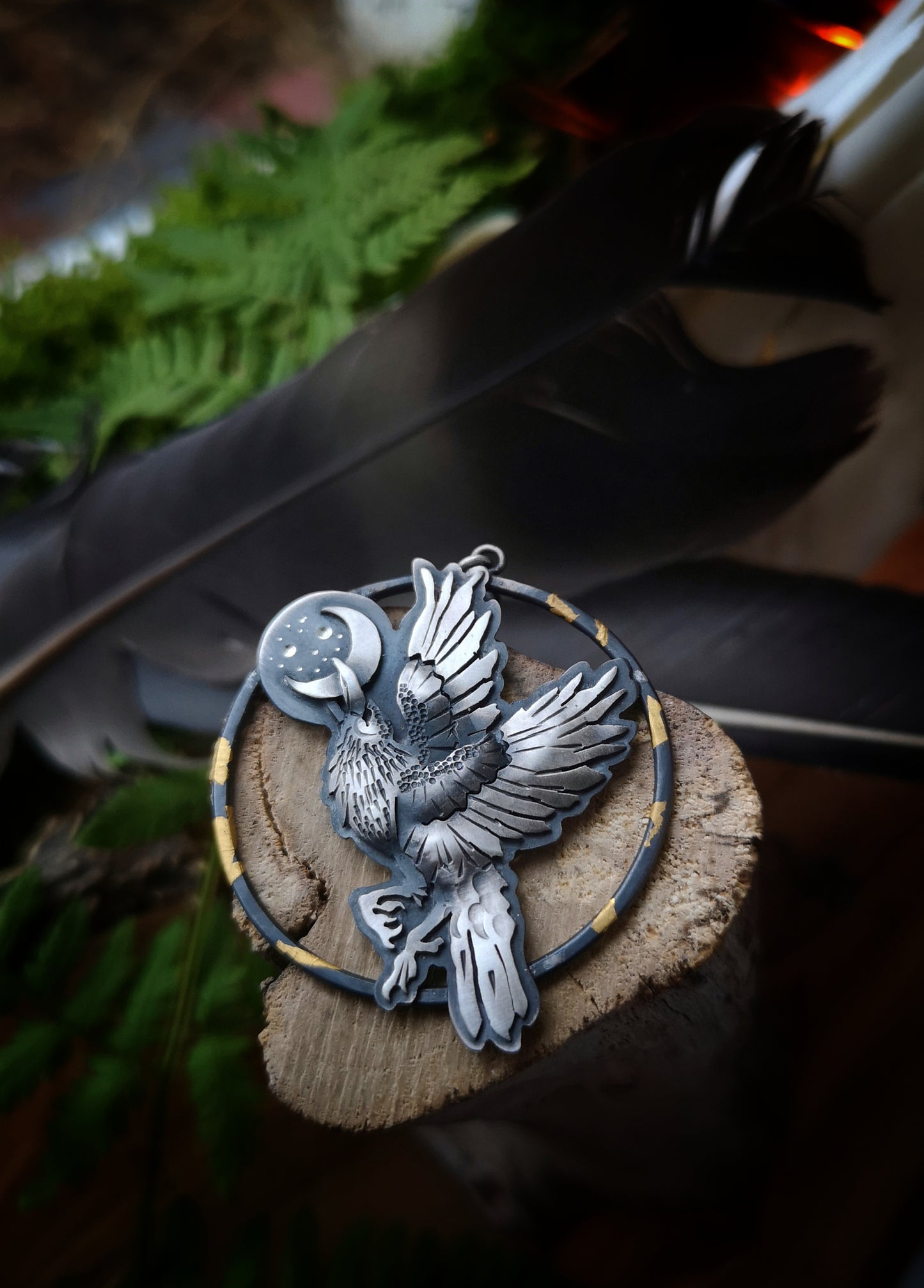 Raven's Awakening Necklace