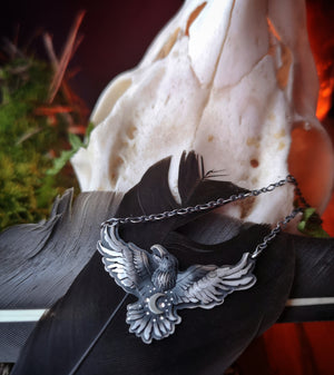The Raven Talisman Necklace