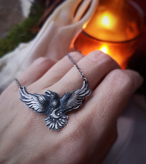 The Raven Talisman Necklace